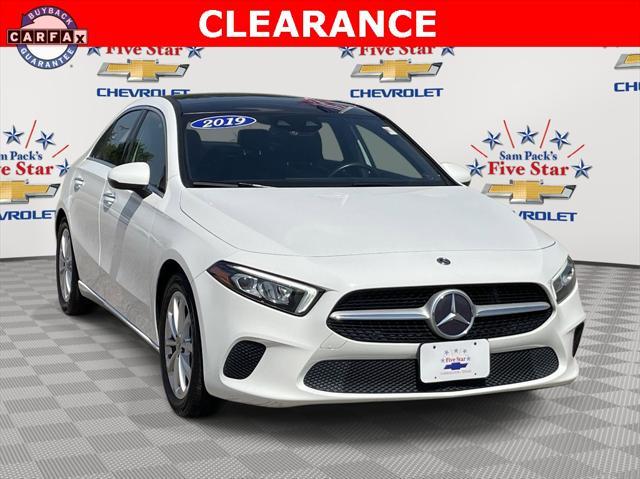 used 2019 Mercedes-Benz A-Class car, priced at $18,000