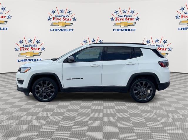 used 2021 Jeep Compass car, priced at $18,900