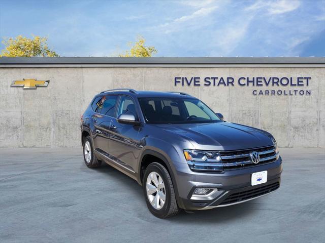 used 2018 Volkswagen Atlas car, priced at $20,000