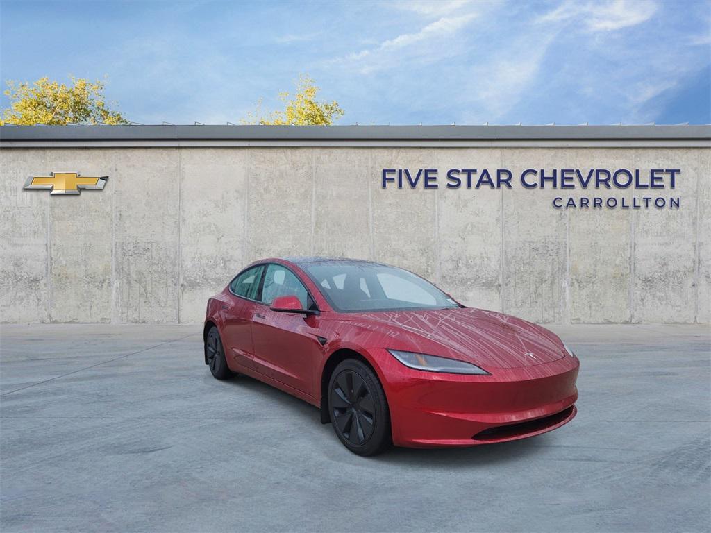 used 2025 Tesla Model 3 car, priced at $38,000