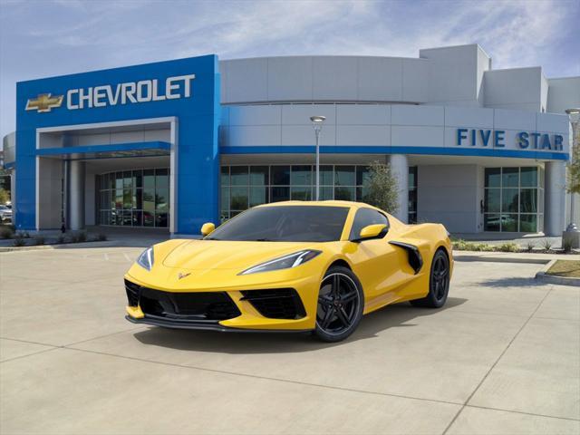 new 2025 Chevrolet Corvette car, priced at $75,465