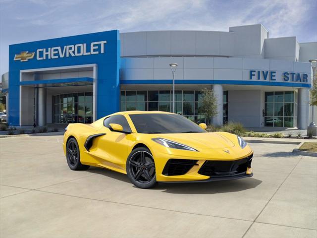 new 2025 Chevrolet Corvette car, priced at $75,465