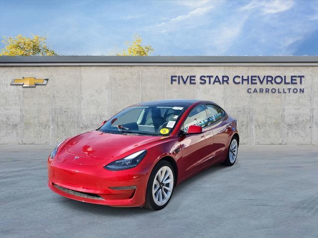 used 2023 Tesla Model 3 car, priced at $28,750