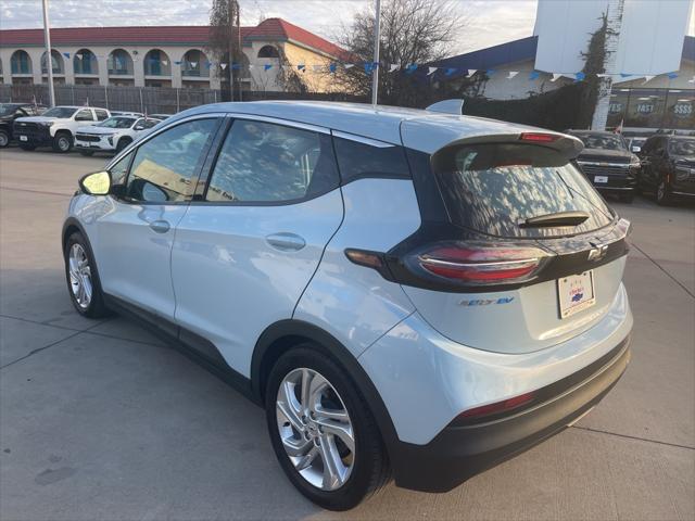 used 2022 Chevrolet Bolt EV car, priced at $17,500