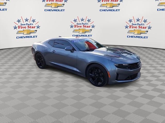 used 2021 Chevrolet Camaro car, priced at $33,000