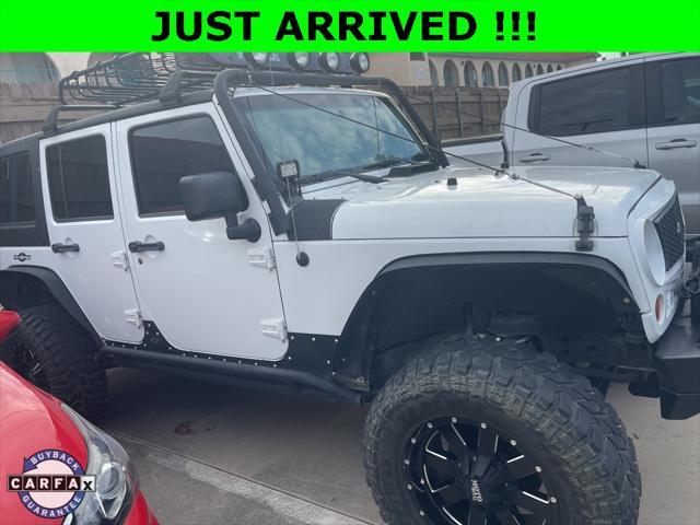 used 2013 Jeep Wrangler Unlimited car, priced at $16,500