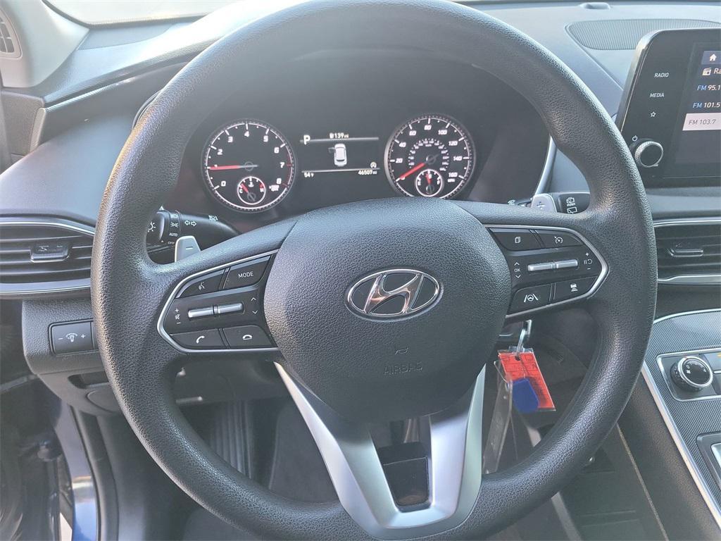 used 2021 Hyundai Santa Fe car, priced at $20,000