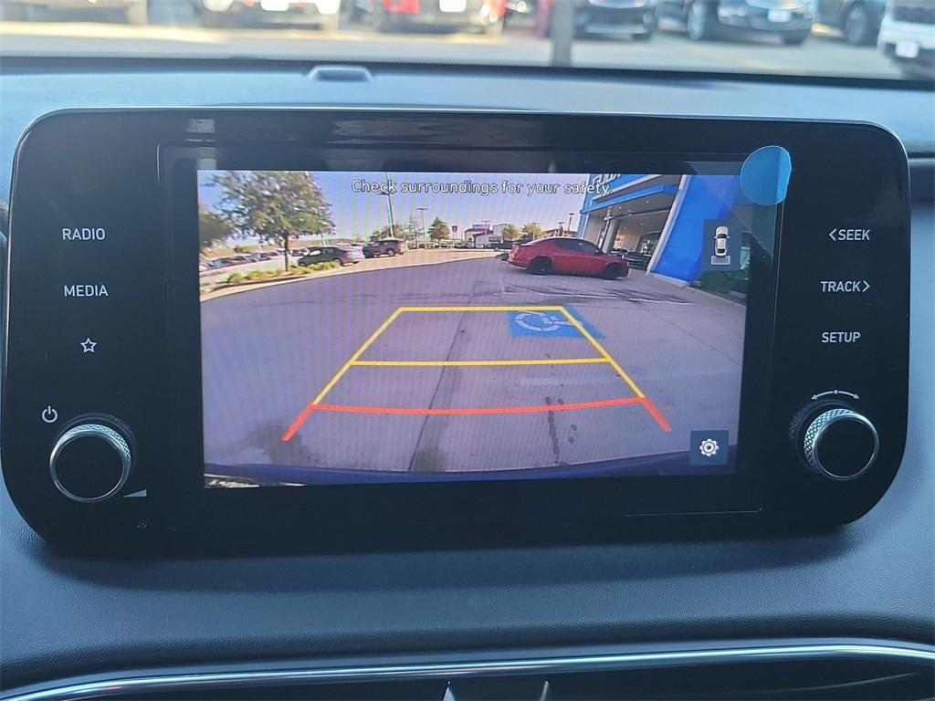 used 2021 Hyundai Santa Fe car, priced at $20,000