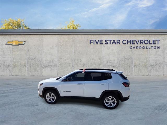 used 2024 Jeep Compass car, priced at $23,850