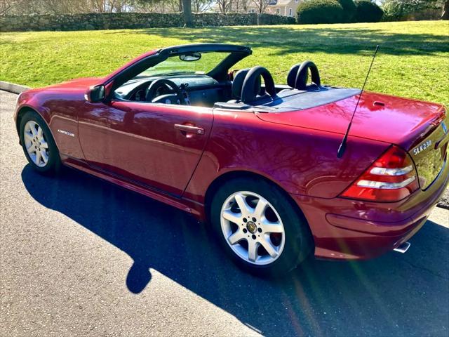 used 2002 Mercedes-Benz SLK-Class car, priced at $7,495