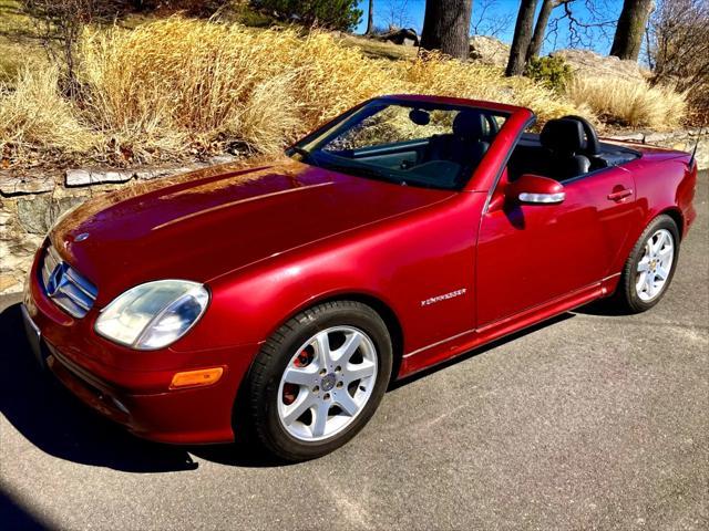 used 2002 Mercedes-Benz SLK-Class car, priced at $7,495