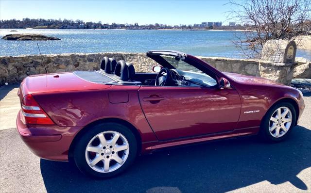used 2002 Mercedes-Benz SLK-Class car, priced at $7,495