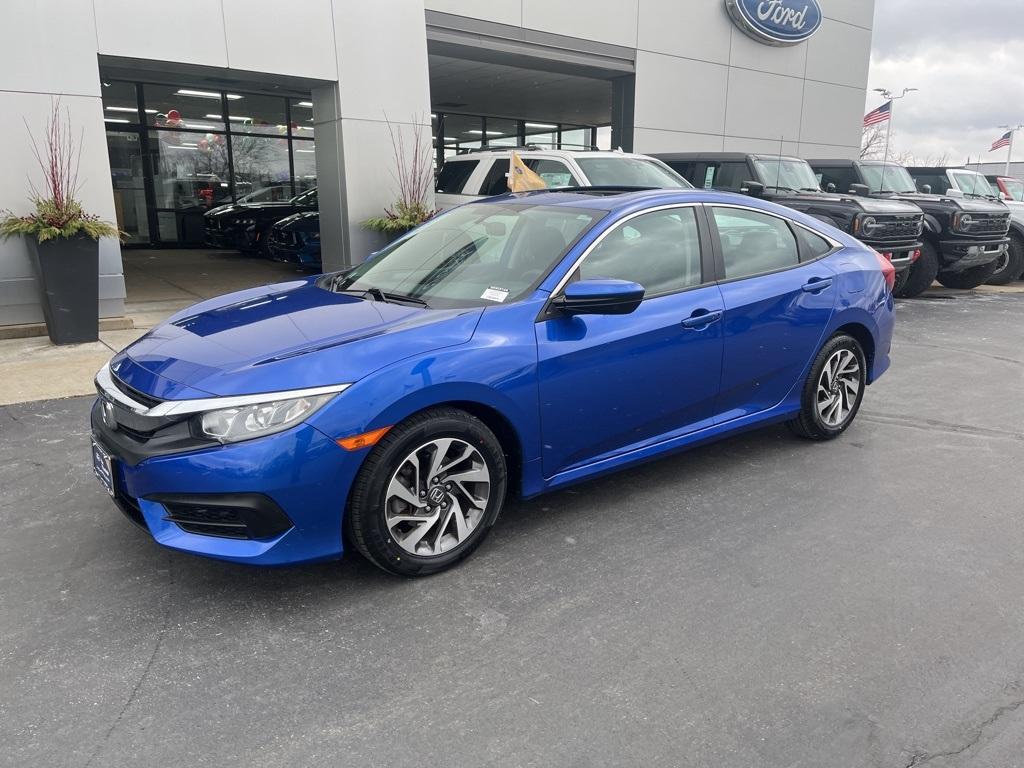 used 2018 Honda Civic car, priced at $17,888