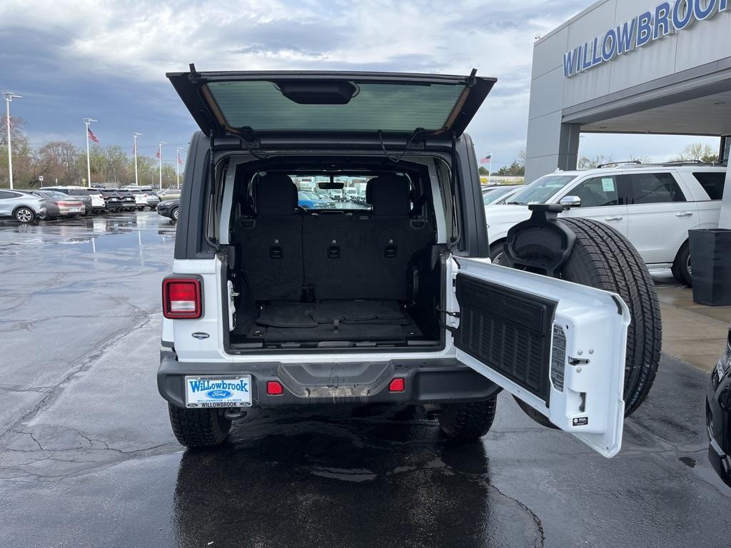 used 2022 Jeep Wrangler Unlimited car, priced at $29,588