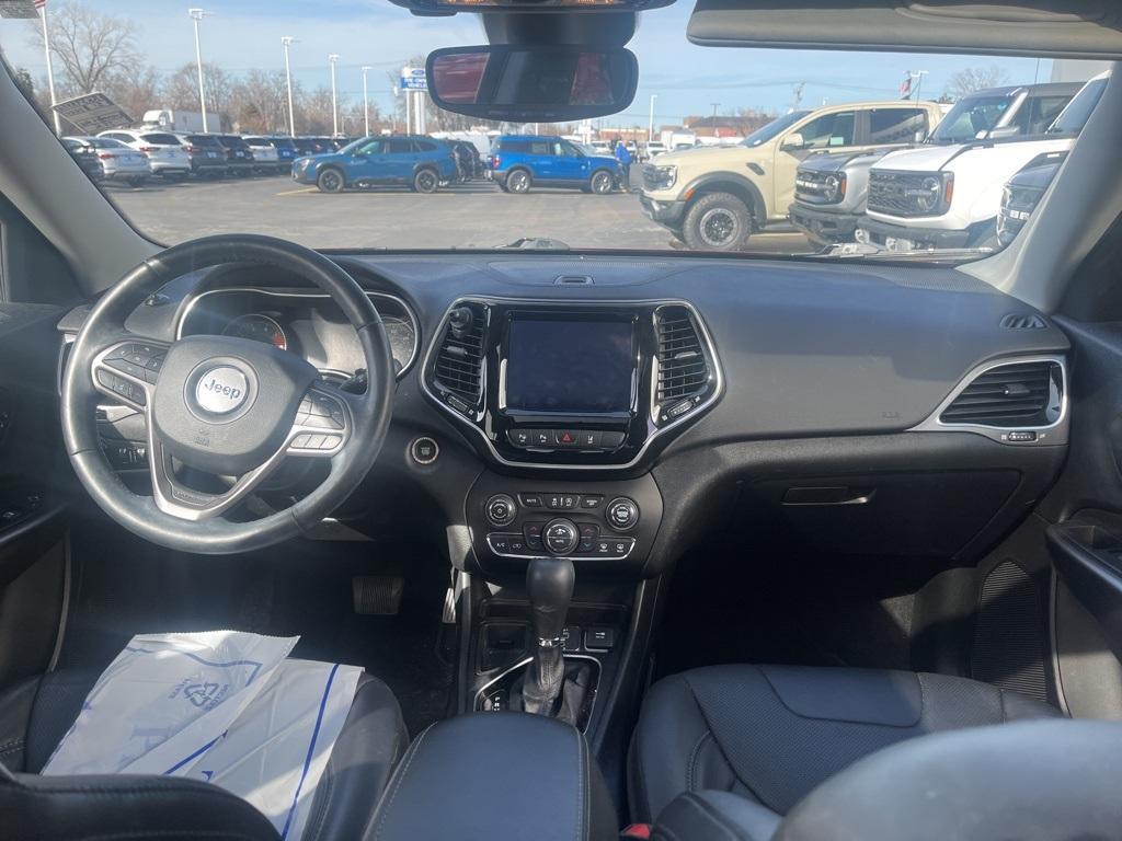 used 2021 Jeep Cherokee car, priced at $18,488