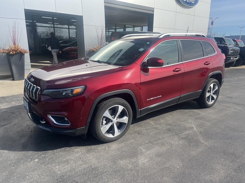 used 2021 Jeep Cherokee car, priced at $17,988
