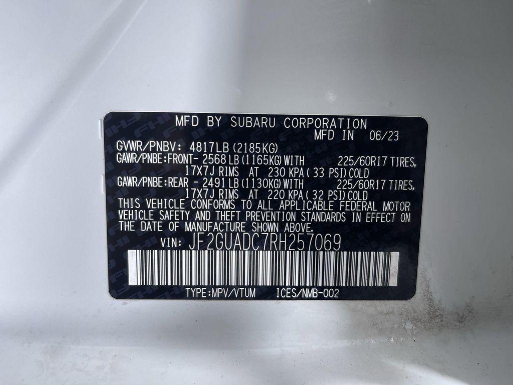 used 2024 Subaru Crosstrek car, priced at $25,569