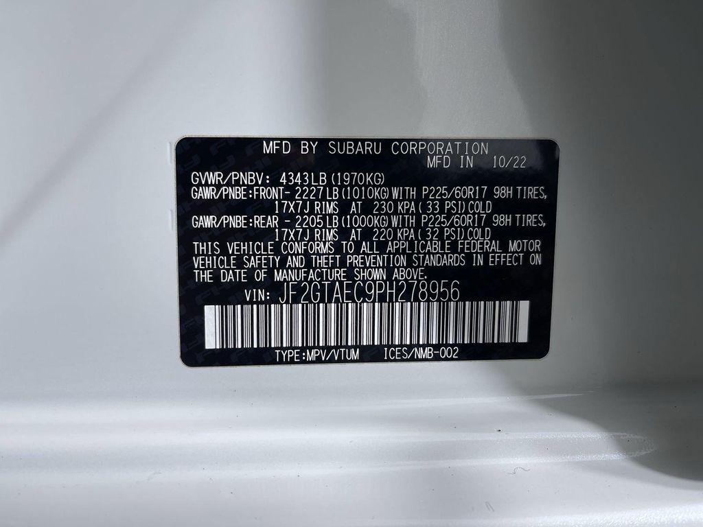 used 2023 Subaru Crosstrek car, priced at $26,871