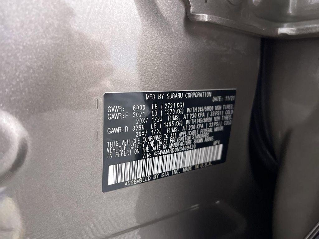 used 2022 Subaru Ascent car, priced at $31,378