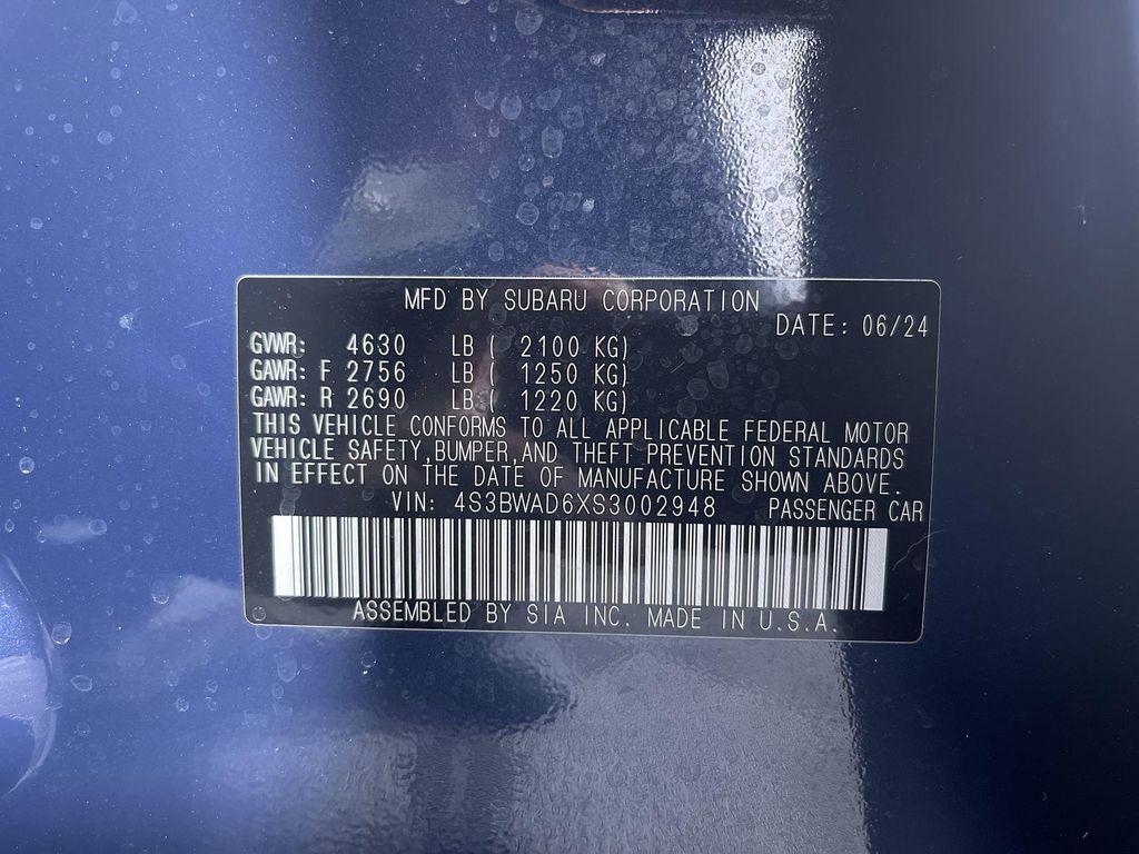 used 2025 Subaru Legacy car, priced at $27,671