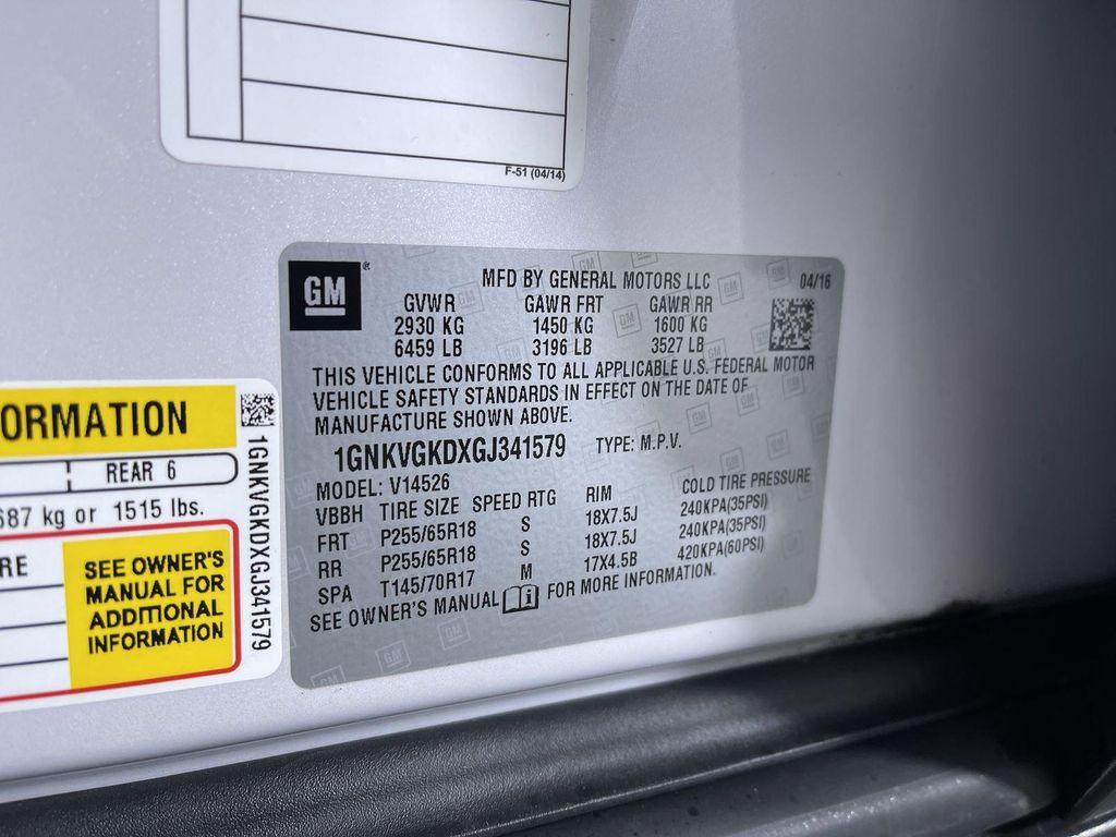 used 2016 Chevrolet Traverse car, priced at $11,791