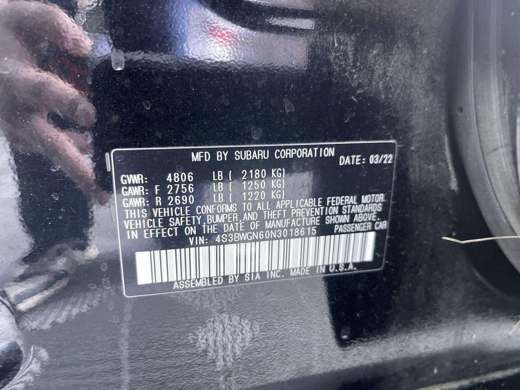 used 2022 Subaru Legacy car, priced at $23,971