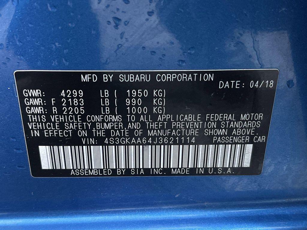 used 2018 Subaru Impreza car, priced at $12,658