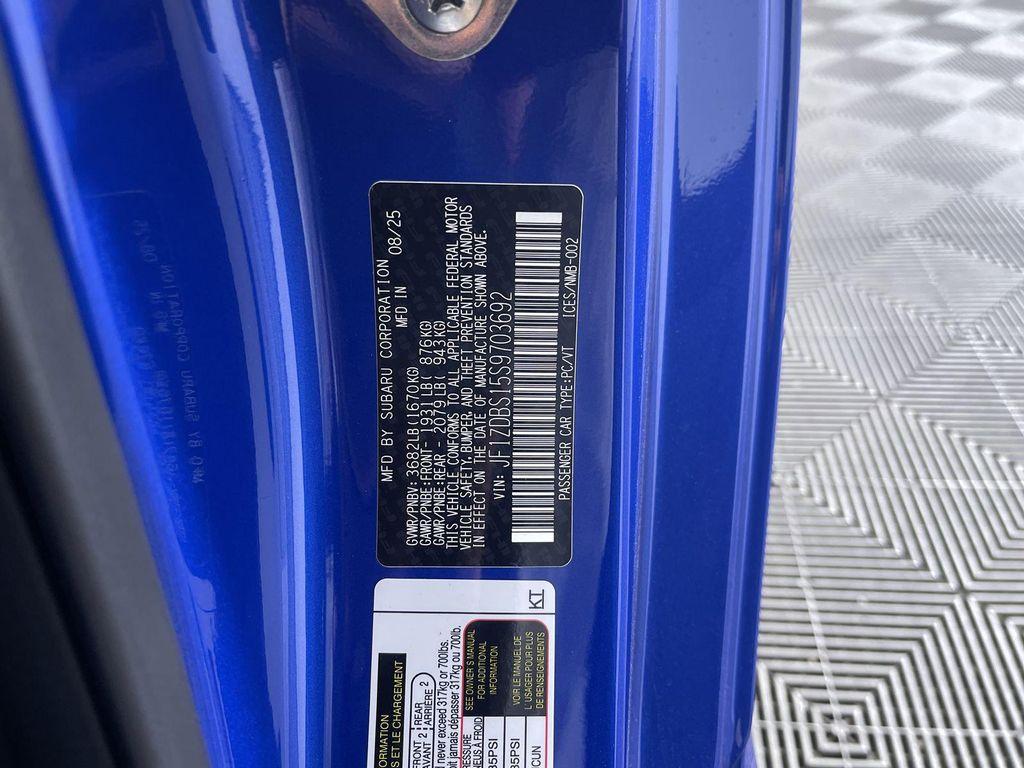 new 2025 Subaru BRZ car, priced at $39,348