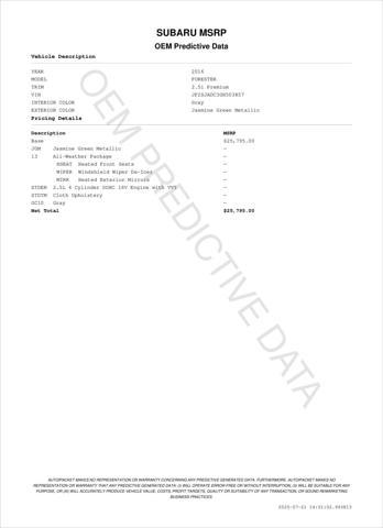 used 2016 Subaru Forester car, priced at $15,671