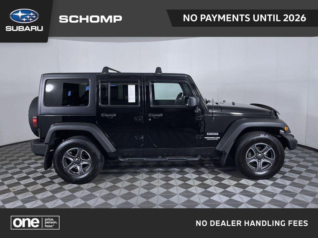 used 2012 Jeep Wrangler Unlimited car, priced at $10,900
