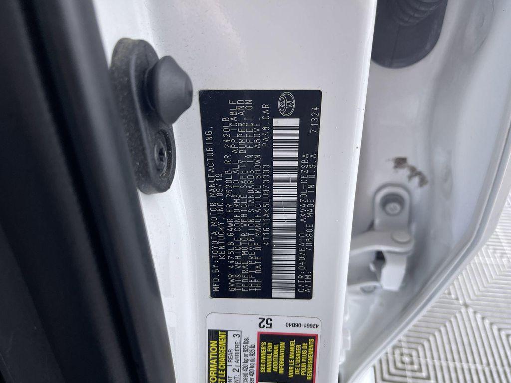 used 2020 Toyota Camry car, priced at $21,522