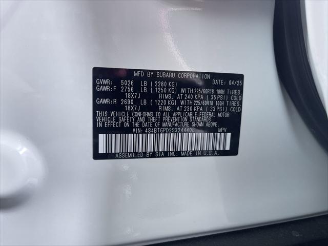 new 2025 Subaru Outback car, priced at $42,415