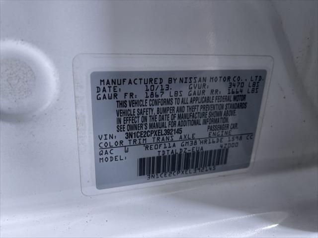used 2014 Nissan Versa Note car, priced at $6,900