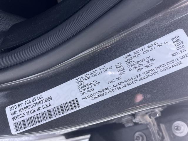 used 2021 Ram 1500 car, priced at $76,986