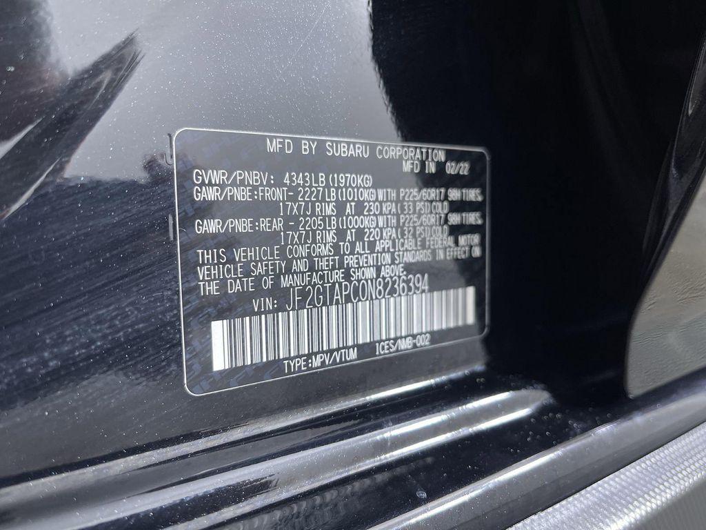 used 2022 Subaru Crosstrek car, priced at $26,378