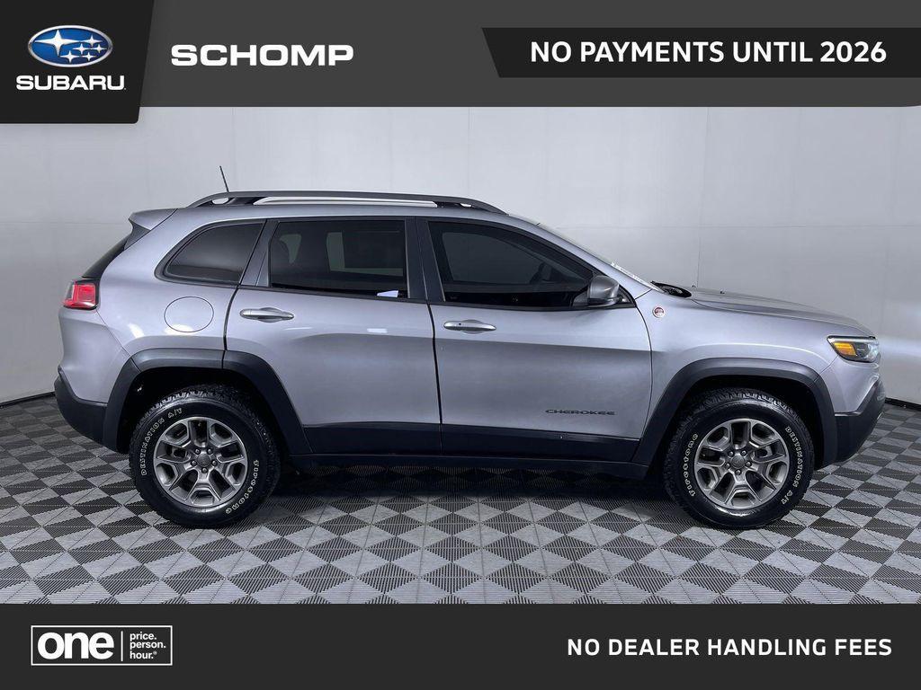used 2021 Jeep Cherokee car, priced at $22,471