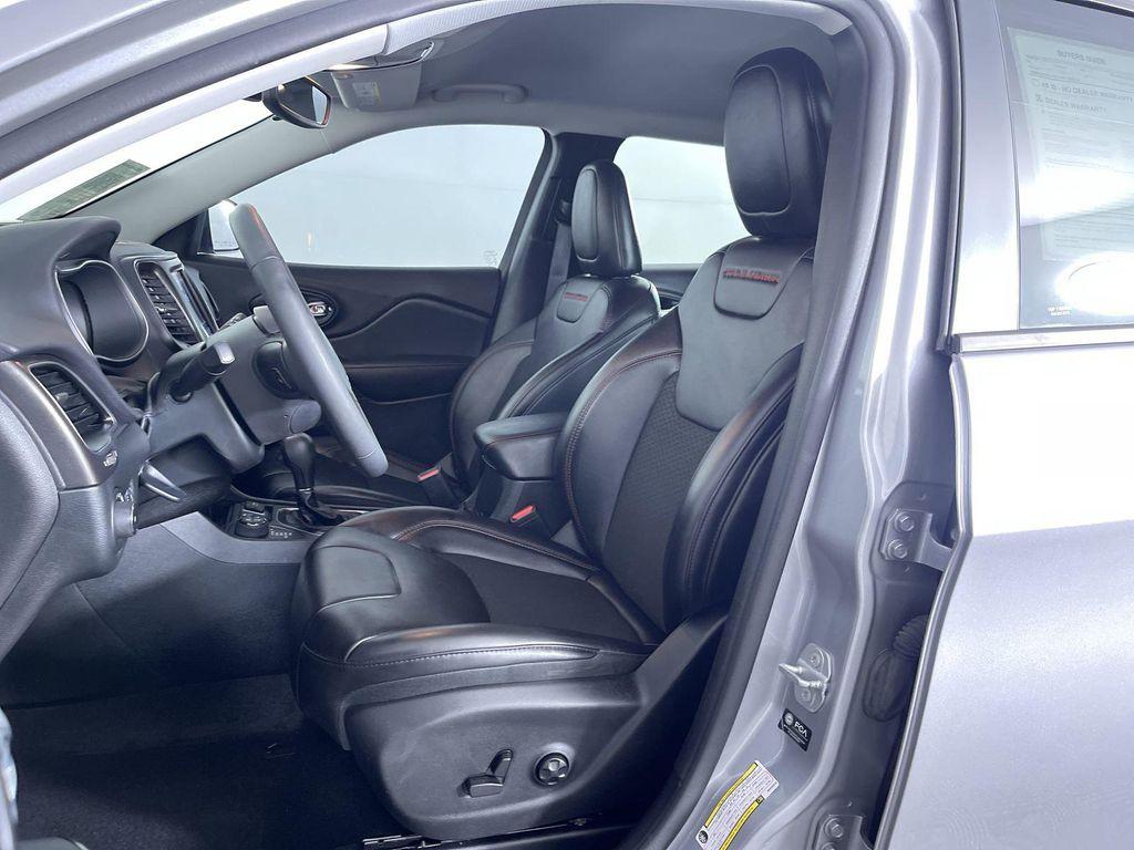 used 2021 Jeep Cherokee car, priced at $24,671