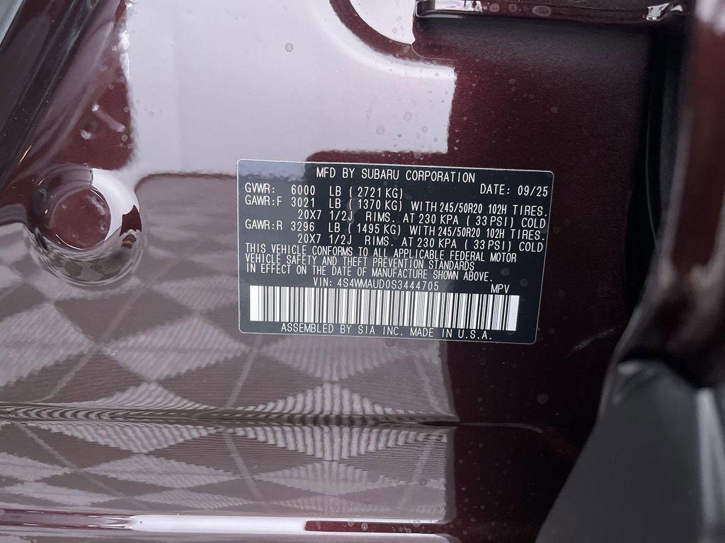 new 2025 Subaru Ascent car, priced at $50,597