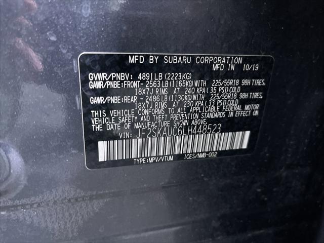 used 2020 Subaru Forester car, priced at $21,545