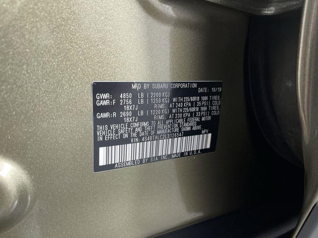 used 2020 Subaru Outback car, priced at $25,860