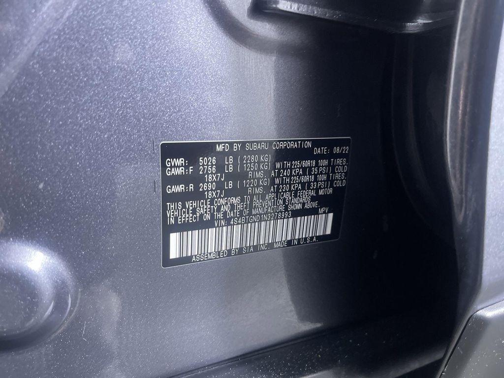used 2022 Subaru Outback car, priced at $30,971