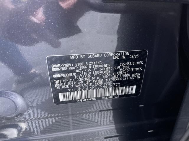 new 2025 Subaru Forester Hybrid car, priced at $42,041