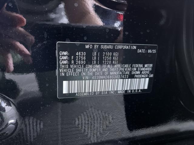 new 2025 Subaru Legacy car, priced at $31,748