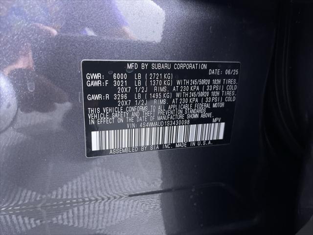 new 2025 Subaru Ascent car, priced at $52,370