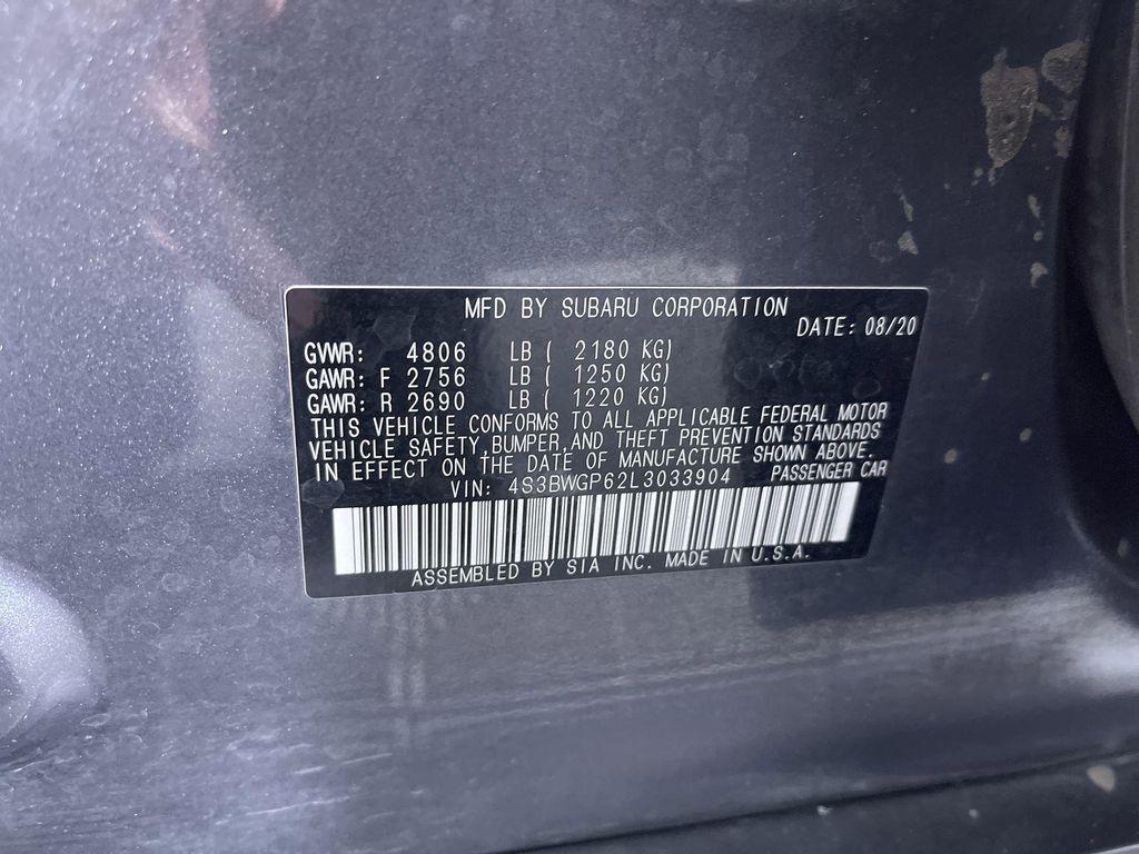used 2020 Subaru Legacy car, priced at $22,471