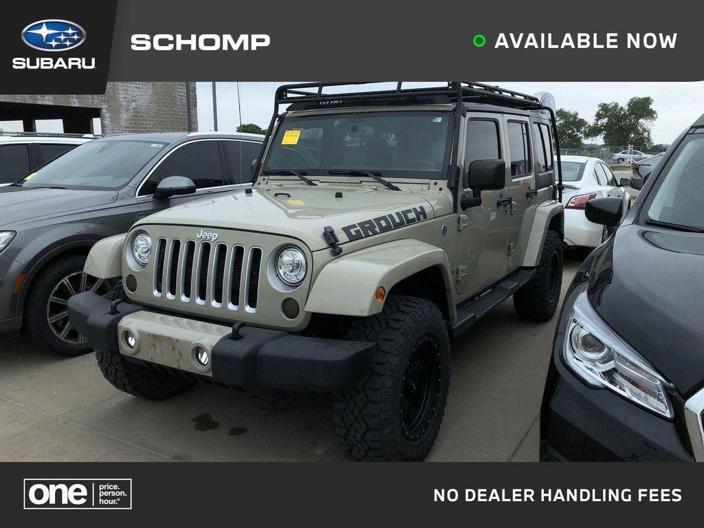 used 2017 Jeep Wrangler Unlimited car, priced at $25,971