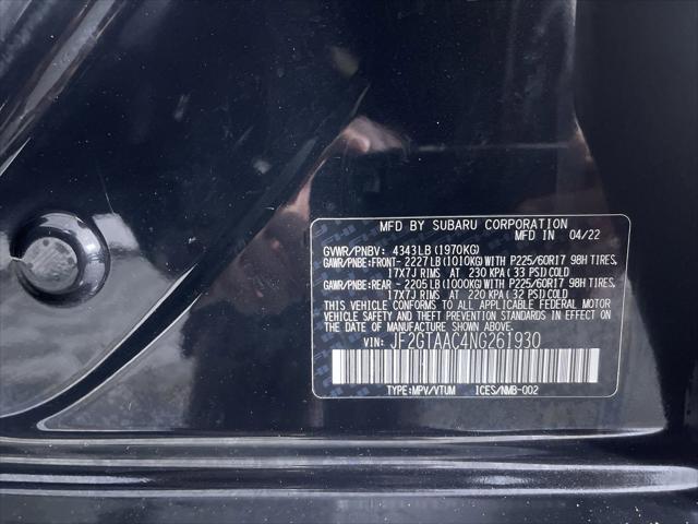 used 2022 Subaru Crosstrek car, priced at $23,374