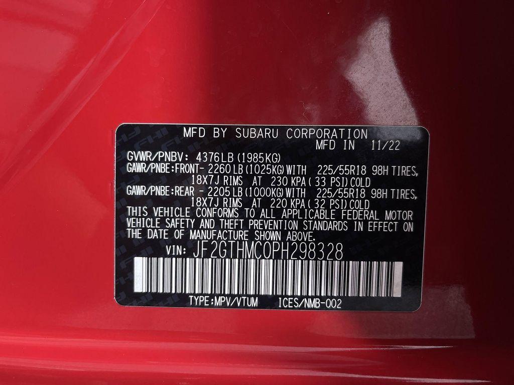 used 2023 Subaru Crosstrek car, priced at $28,271