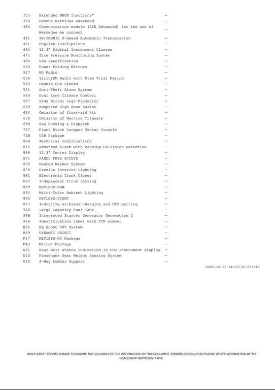 used 2024 Mercedes-Benz C-Class car, priced at $39,481