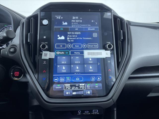 new 2025 Subaru Crosstrek car, priced at $34,576